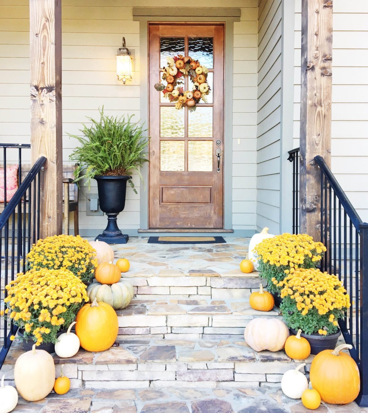 Fall Front Porch Inspiration - Cristin Cooper