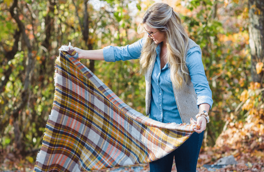 How To Tie A Blanket Scarf Cristin Cooper