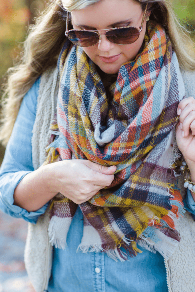 How To Tie A Blanket Scarf - Cristin Cooper