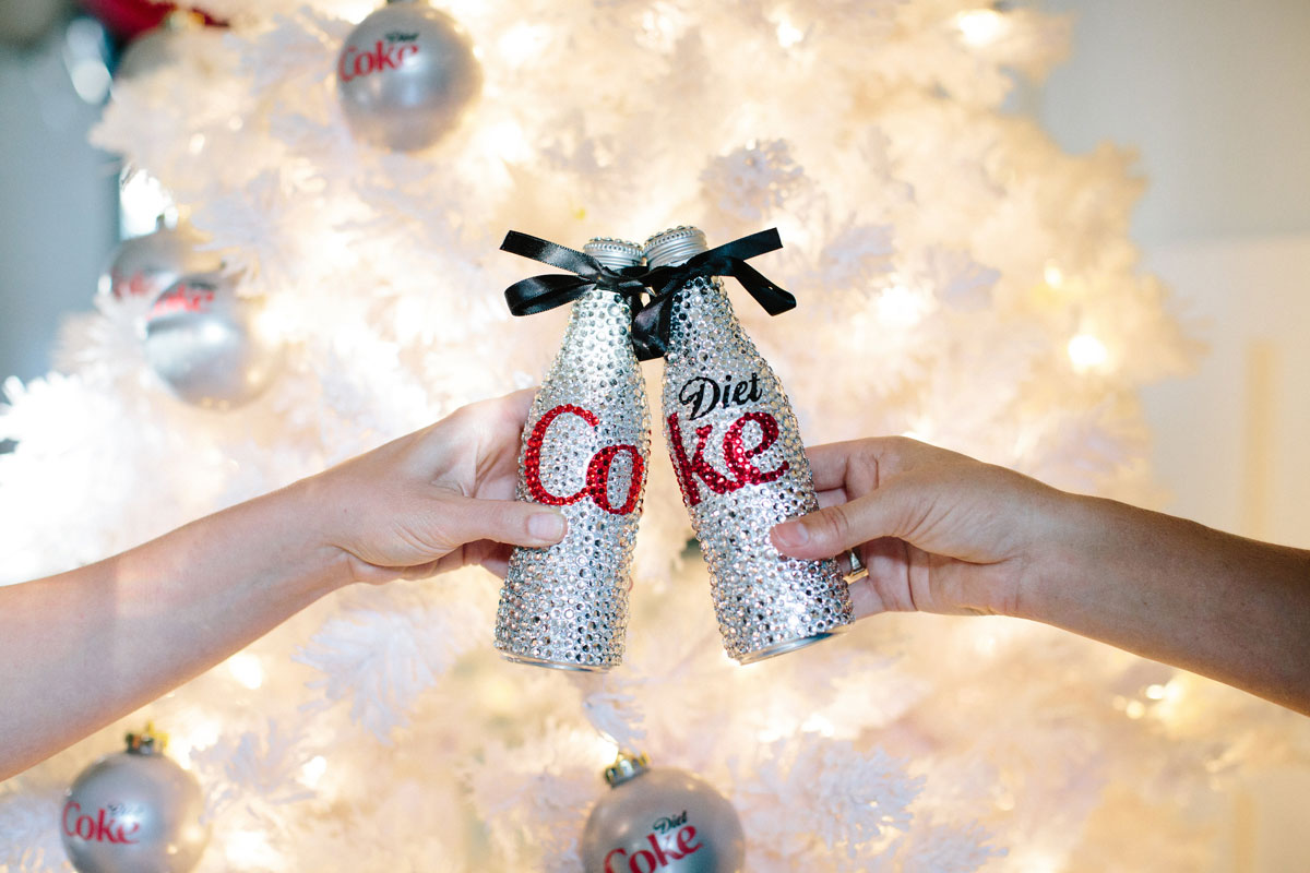 diet coke holiday party