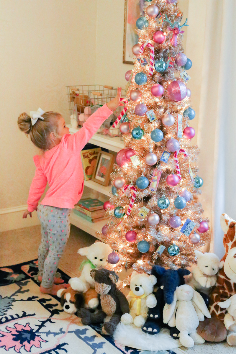 Little Girls' Colorful Christmas Tree Cristin Cooper