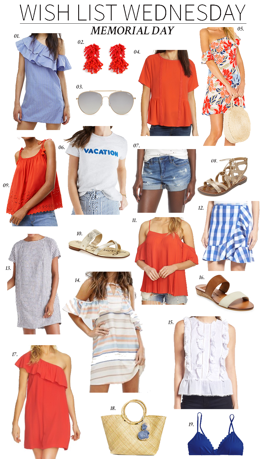Memorial Day Outfits, Fourth Of July Outfits