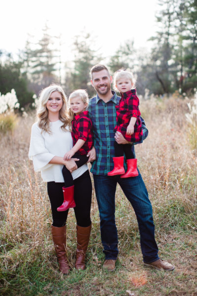 Family Christmas Card Outfits - Cristin Cooper