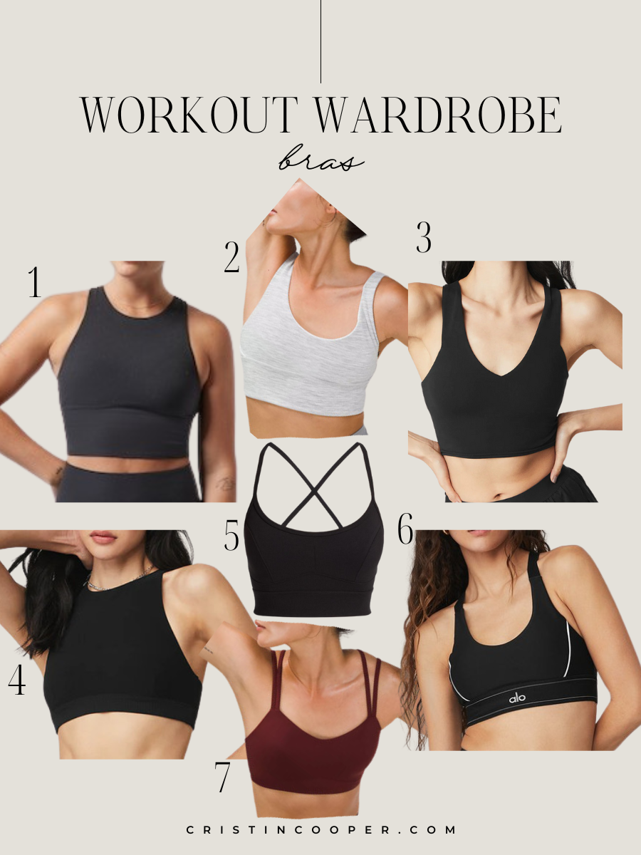 workout outfit refresh bras