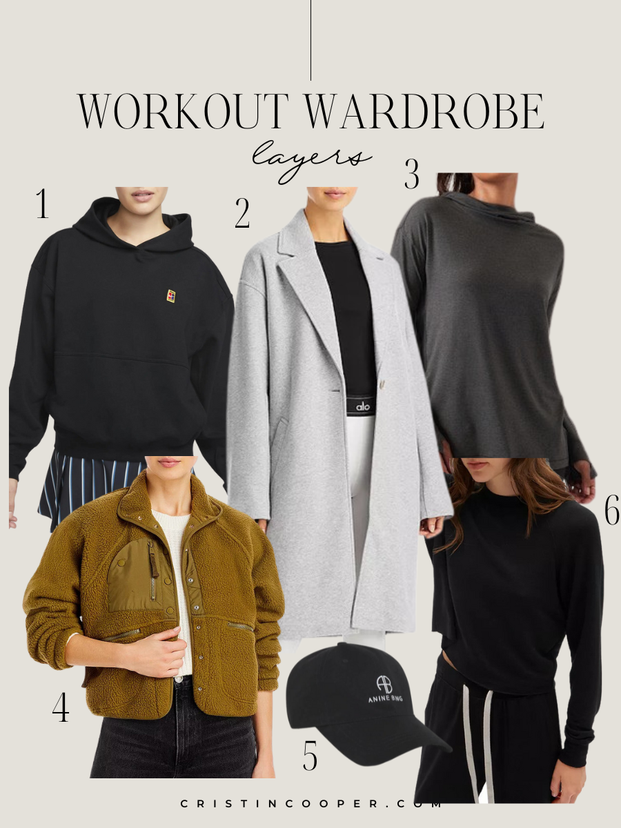 workout outfit refresh layers