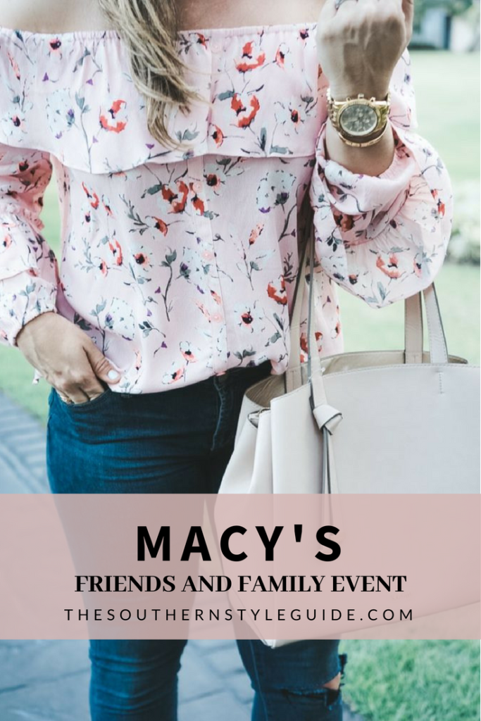 Macy's Friends and Family Event Cristin Cooper
