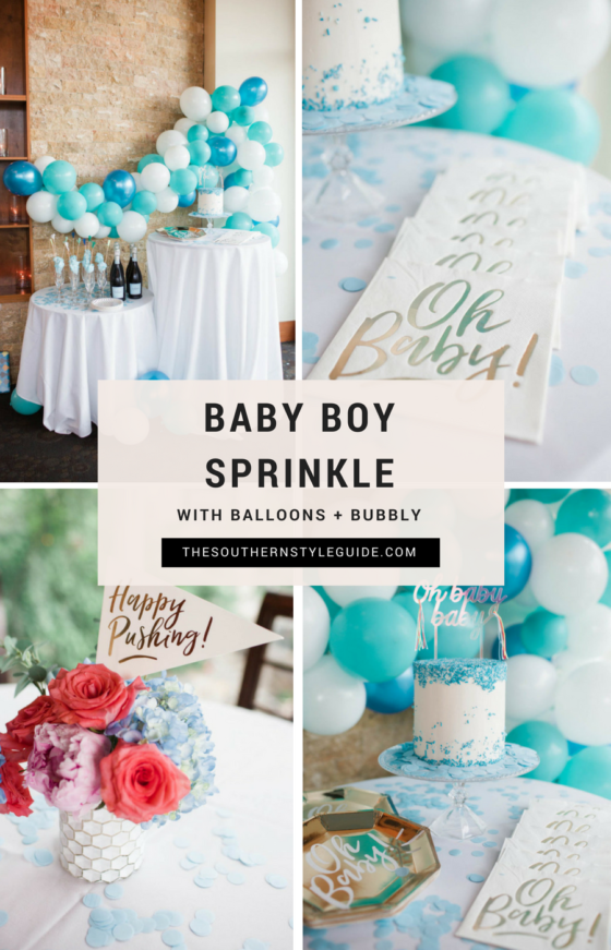 Baby Boy Sprinkle Baby Shower The Southern Style Guide