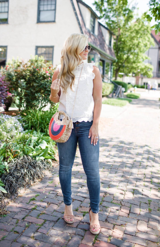 Lace Tops for Summer | Under $100 | The Southern Style Guide