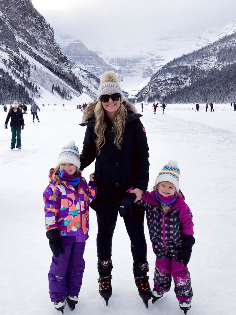 Winter family vacation to Fairmont Lake Louise