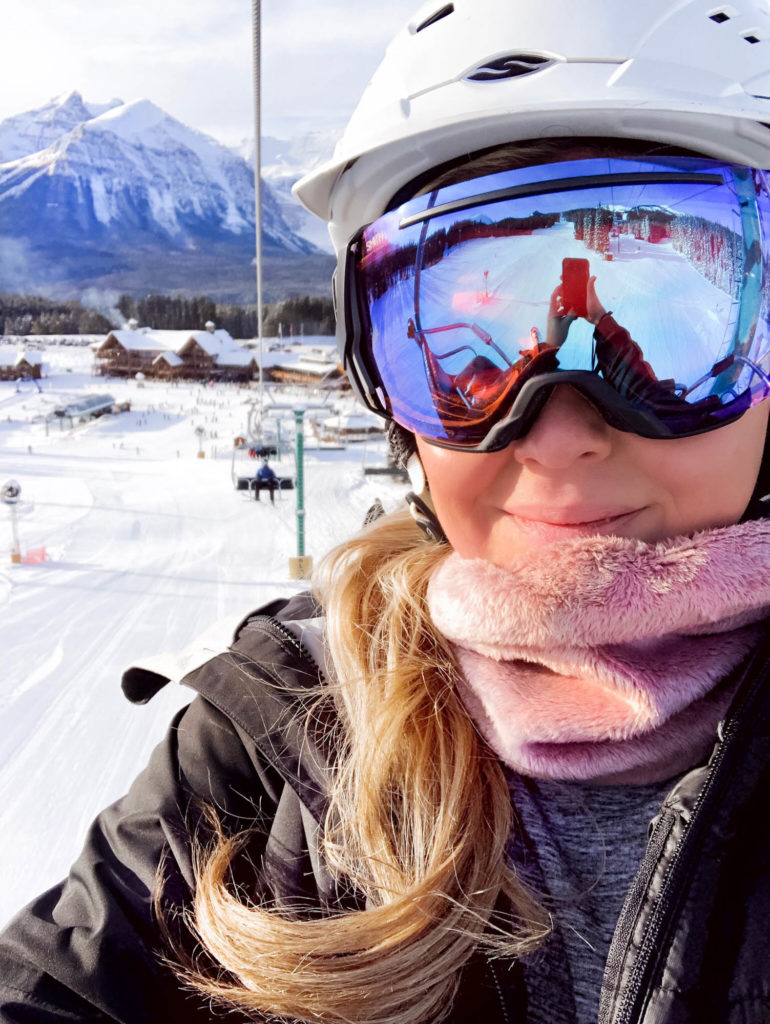 Cristin Cooper ski trip, Canada