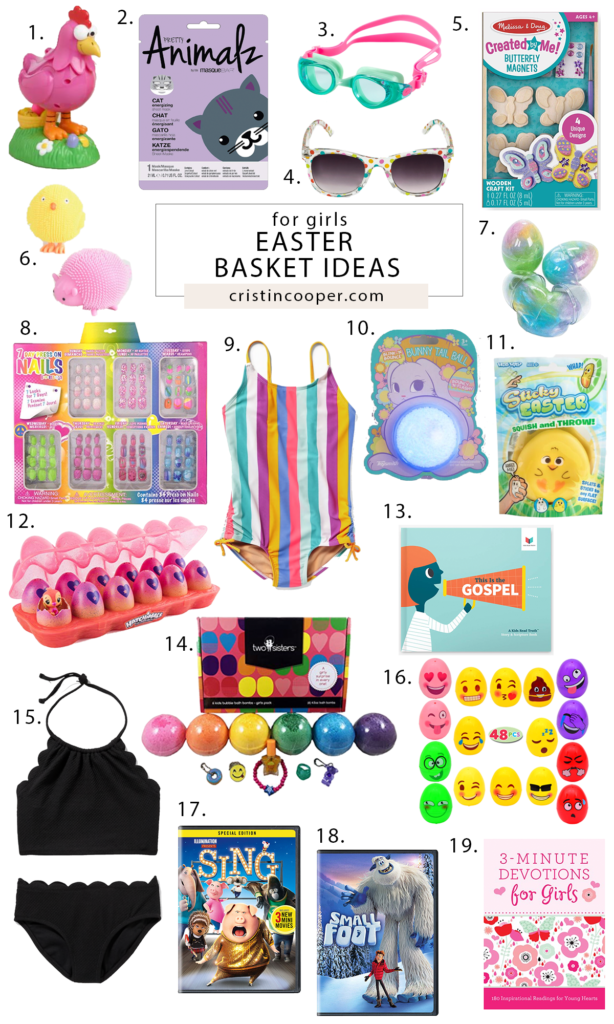 easter basket ideas for girls