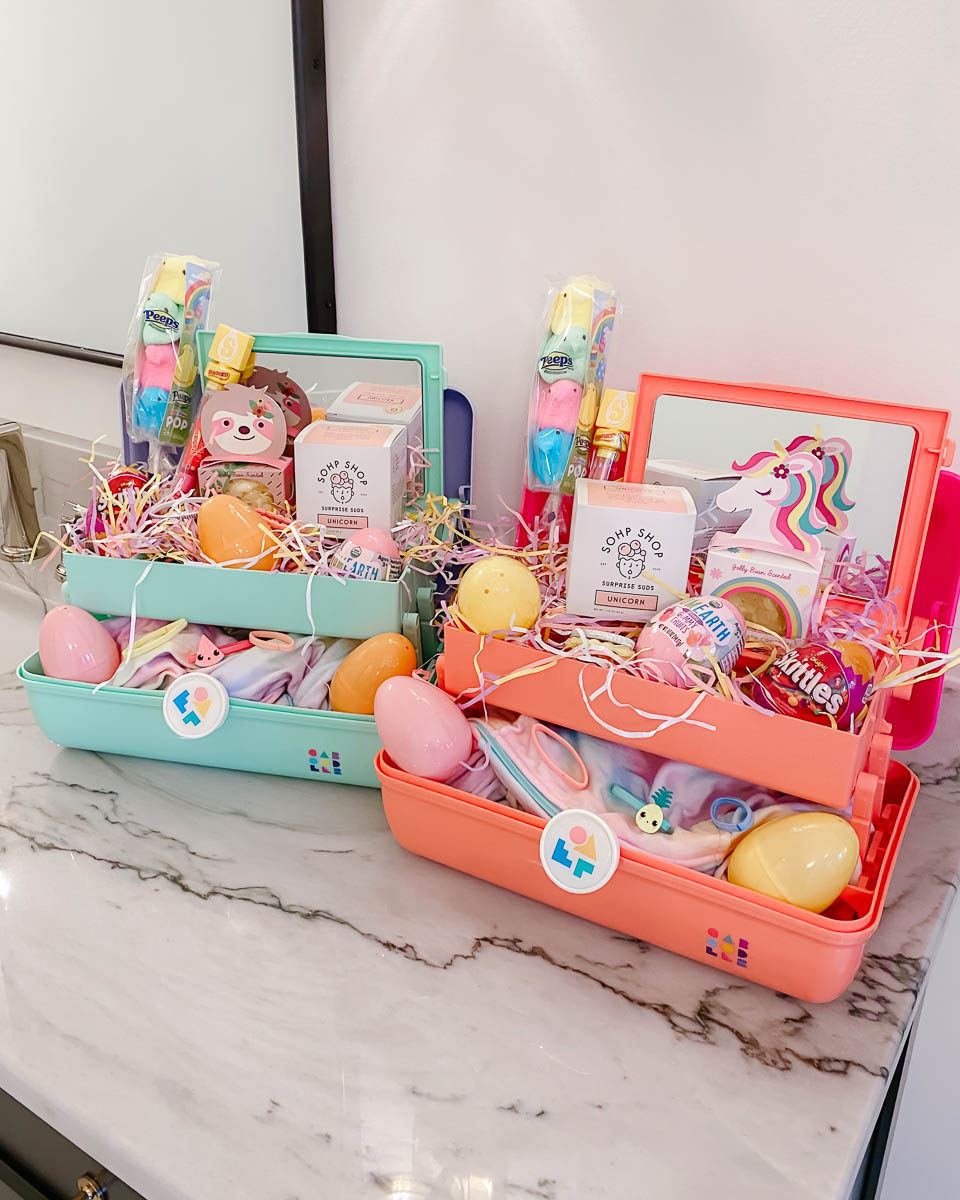 Use Caboodles as Girls Easter Baskets