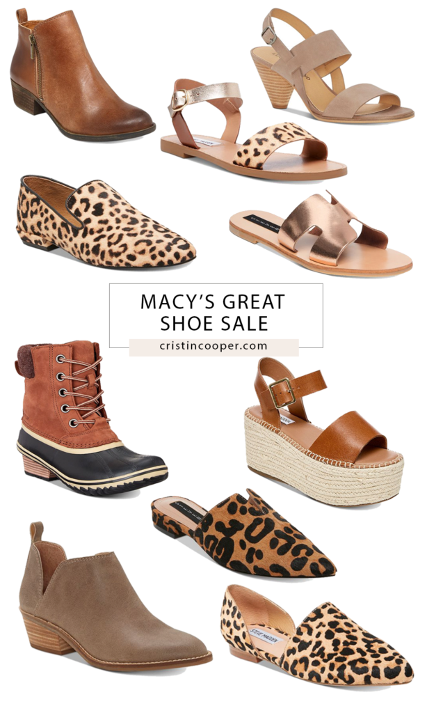 Macy's Great Shoe Sale - Cristin Cooper