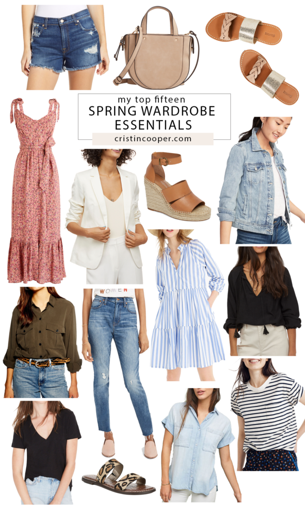 15 Spring Wardrobe Essentials - Cristin Cooper