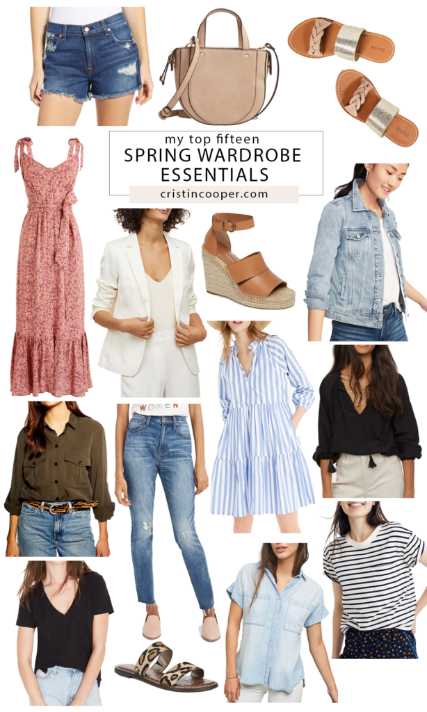 15 Spring Wardrobe Essentials Cristin Cooper