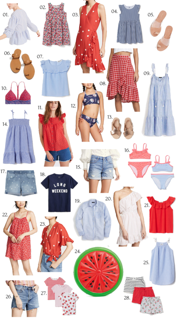 Fourth of July Outfit Inspiration - Cristin Cooper