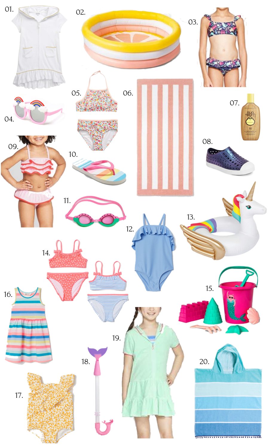 Summer Swim Favorites for Kids - Cristin Cooper