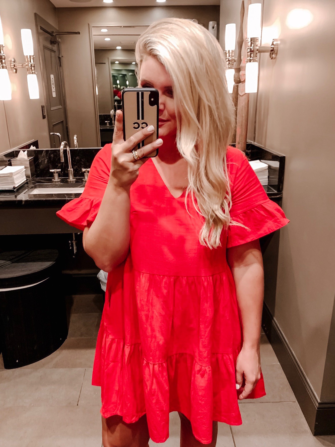 $25 Red Dress