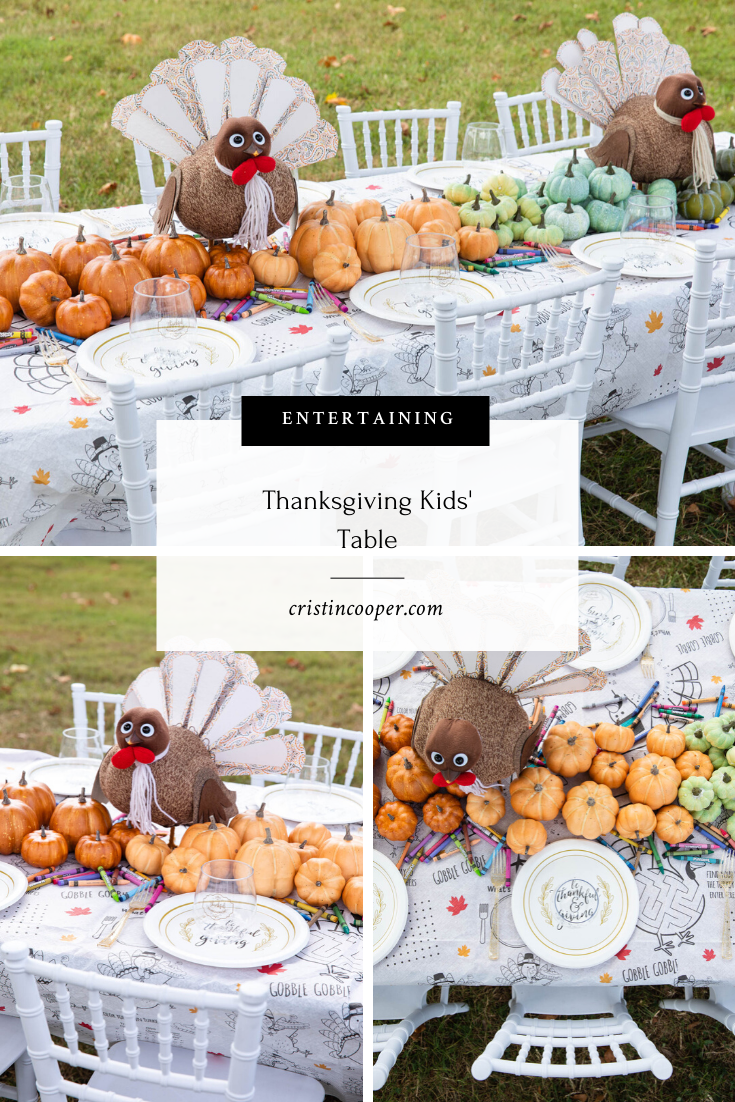 Thanksgiving Kids Table