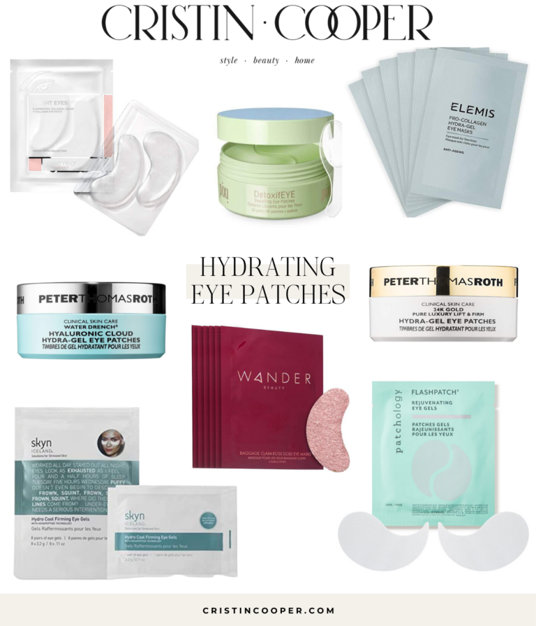 Best Under Eye Masks & Gel Pads - Cristin Cooper