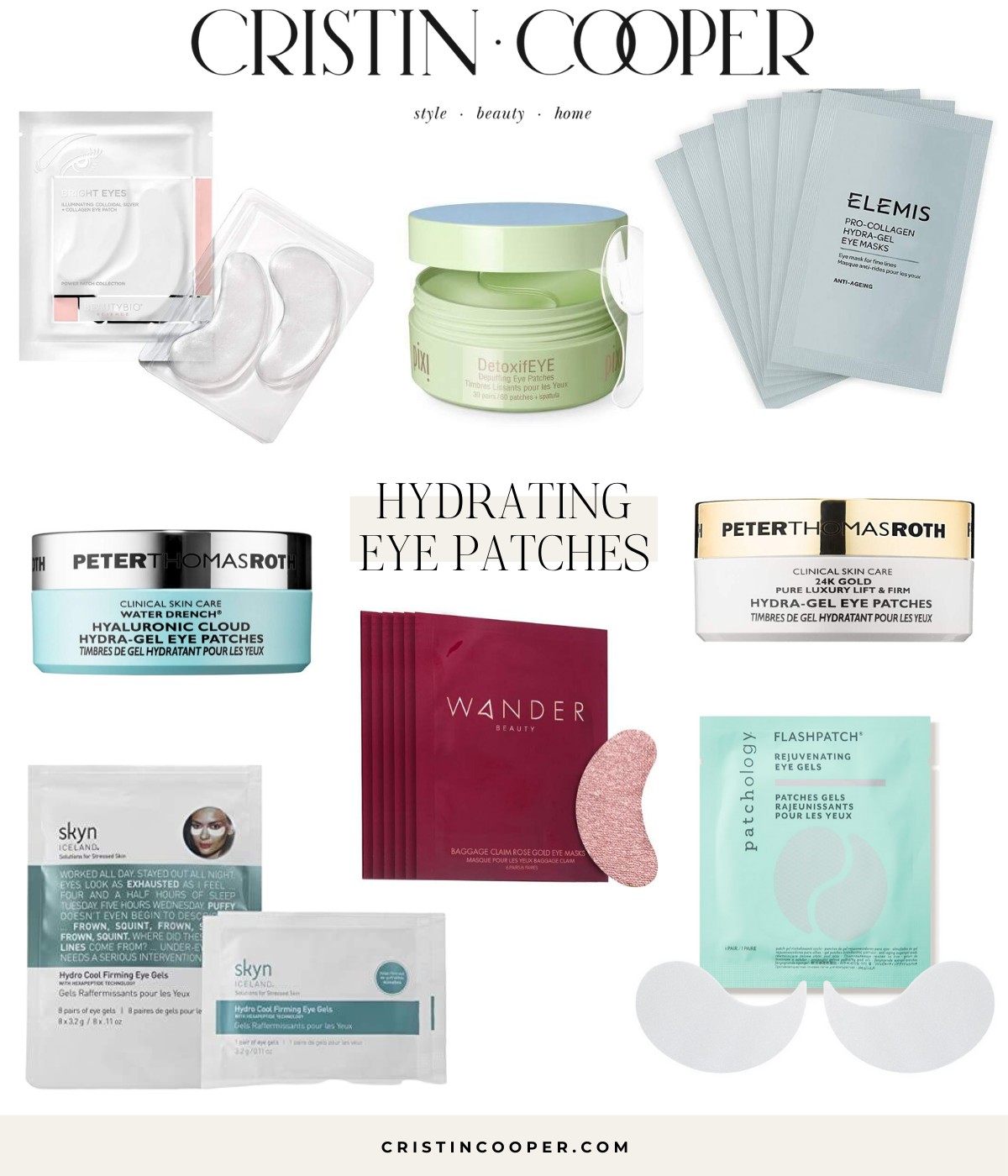 Hydrating eyp patches