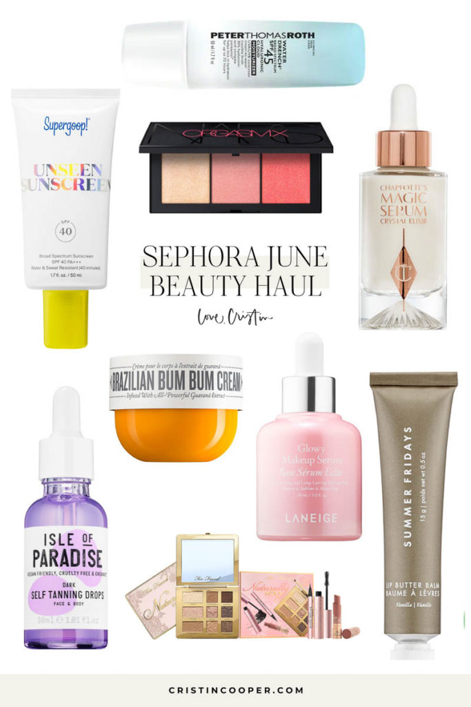 Sephora June Beauty Haul - Cristin Cooper