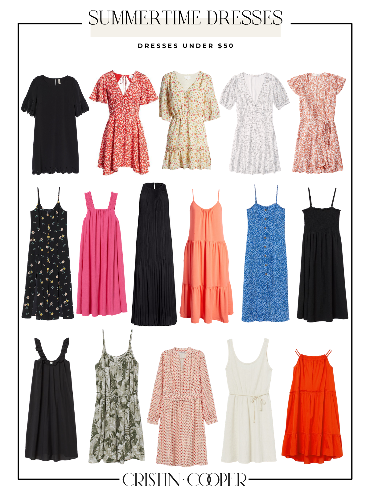 Summer Dresses under $50