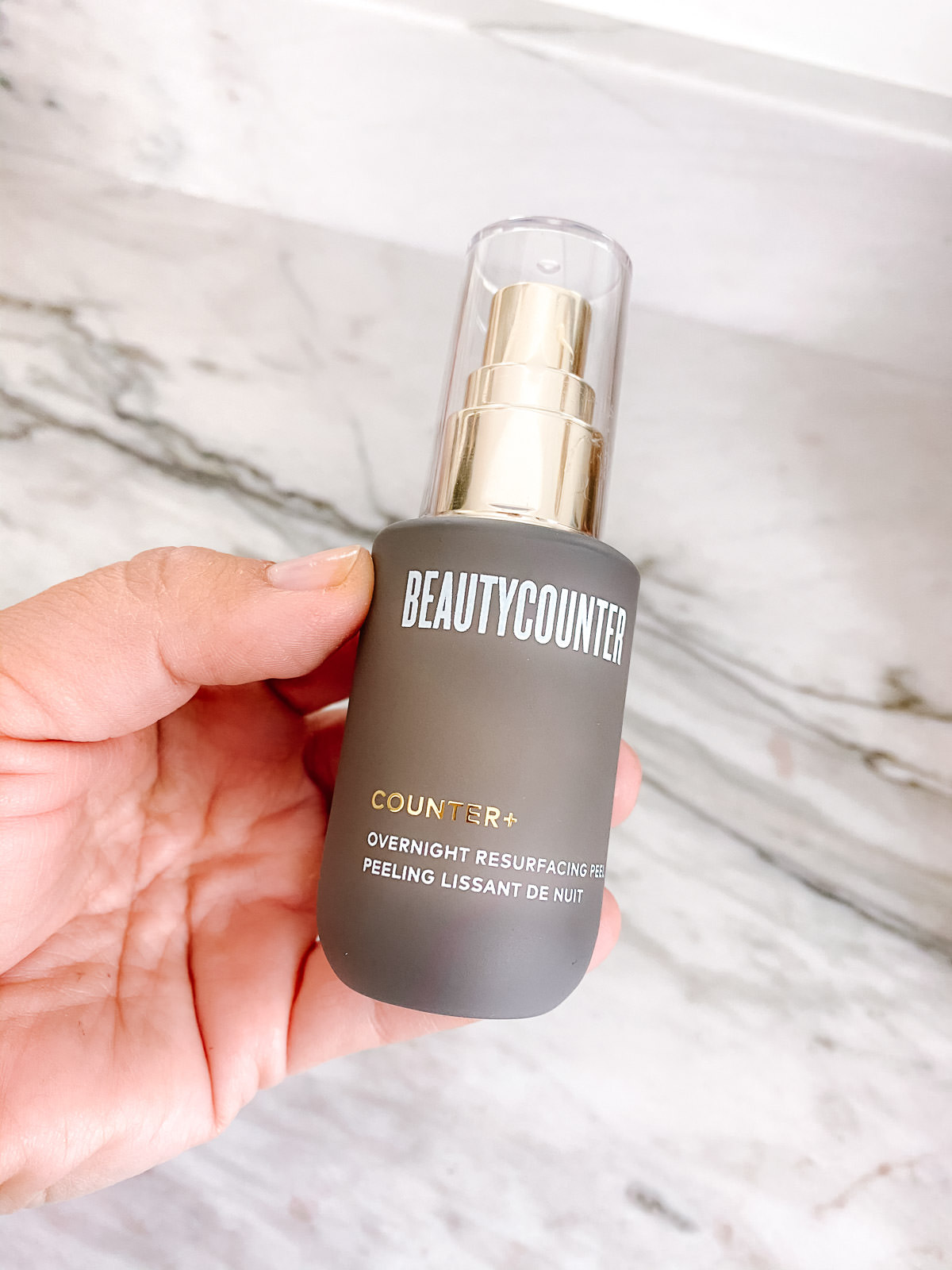 Beautycounter Counter+ overnight resurfacing peel is not worth it according to beauty influencer Cristin Cooper. 