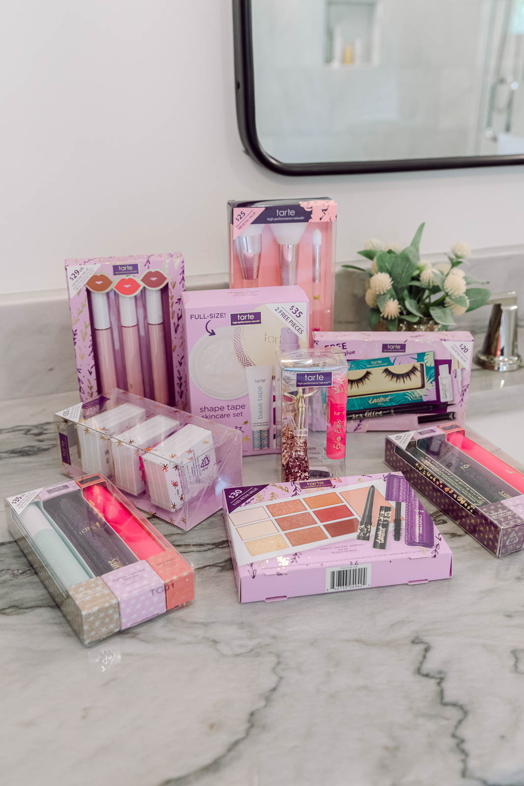 tarte cosmetics holiday collection.