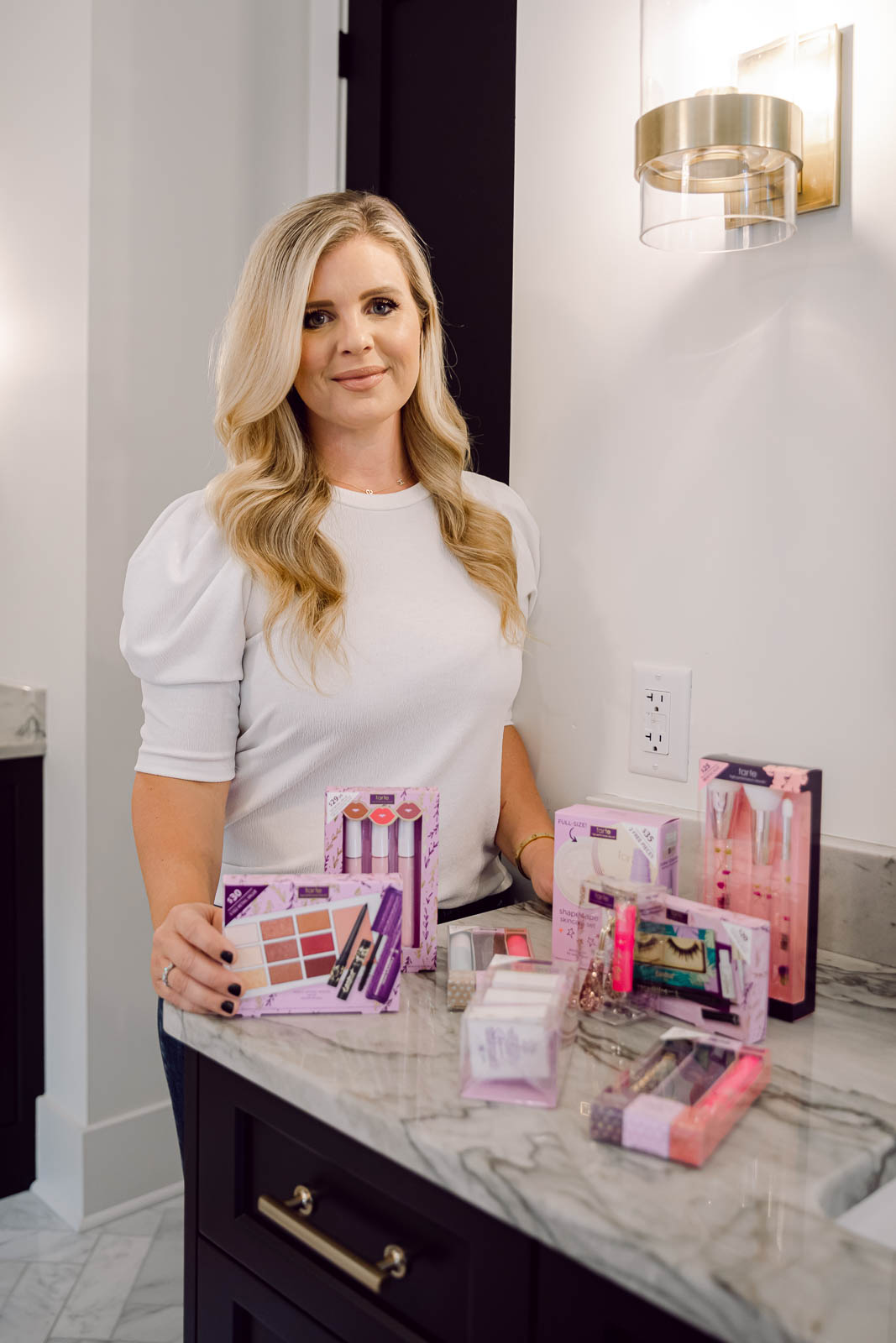 Beauty Influencer Cristin Cooper shares her favorite tarte makeup sets