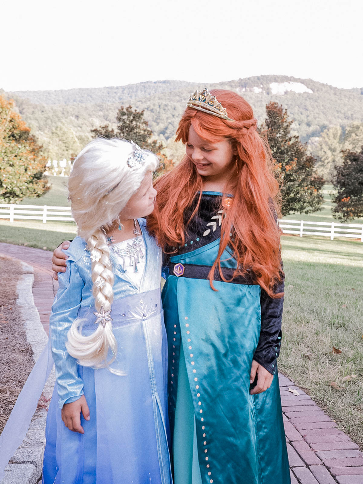 Disney princess costumes from Frozen 2. 