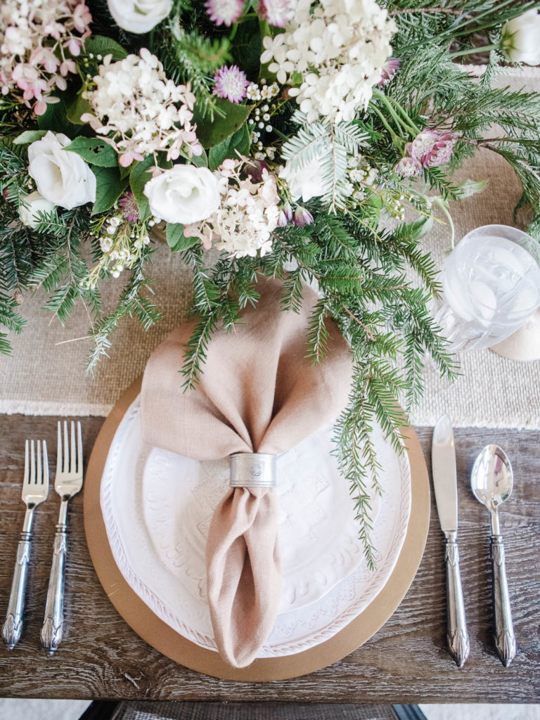 Formal Table Place Setting