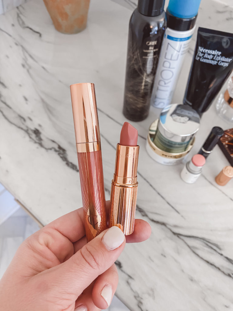 Charlotte Tilbury lipgloss and lipstick from Nordstrom
