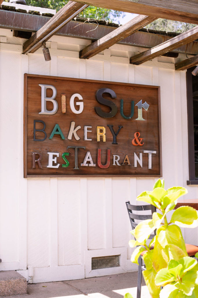 Big Sur Bakery, where to eat Big Sur