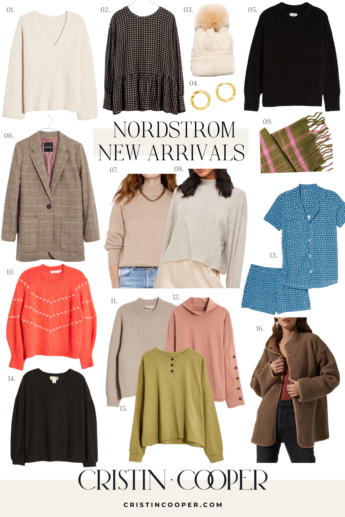 Nordstrom new arrivals January 2021. Picks from style blogger Cristin Cooper. 