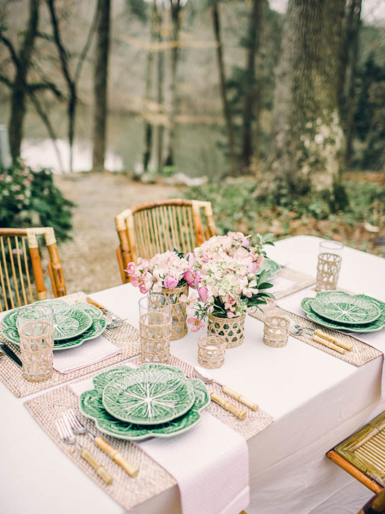 Pink & Green Table Decor Cristin Cooper