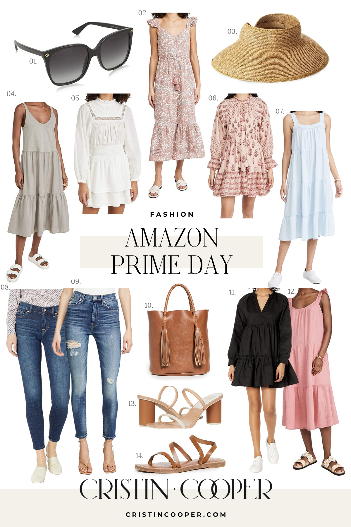 Amazon Prime Day Fashion Collage