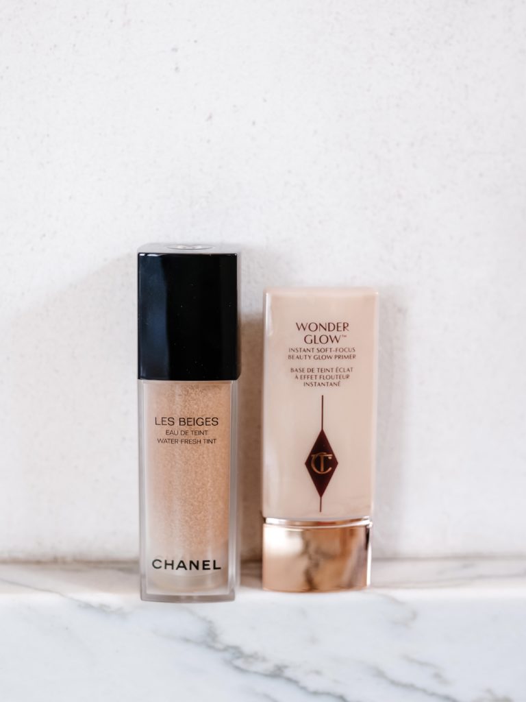 Primers that glow for a festive Christmas Makeup Look. 