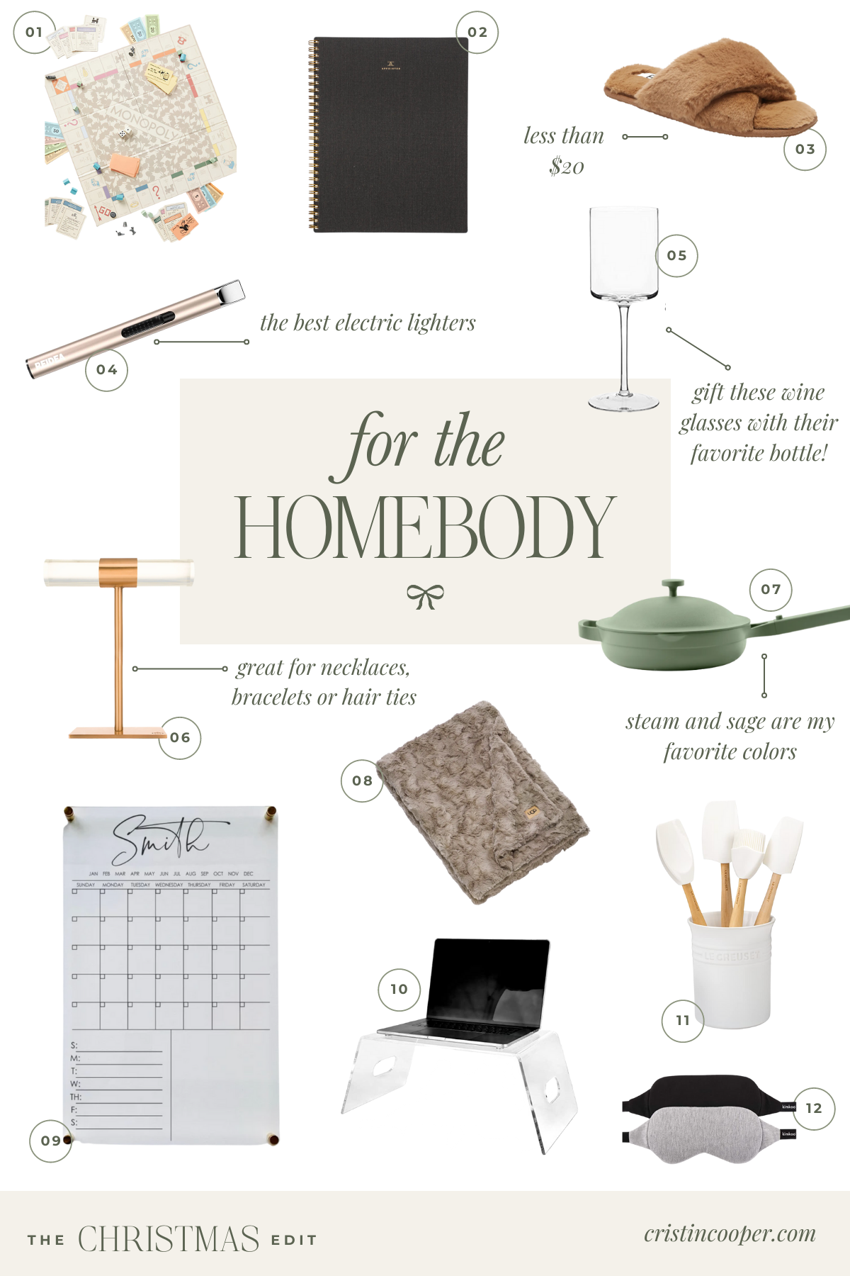 Gift guide for the homebody