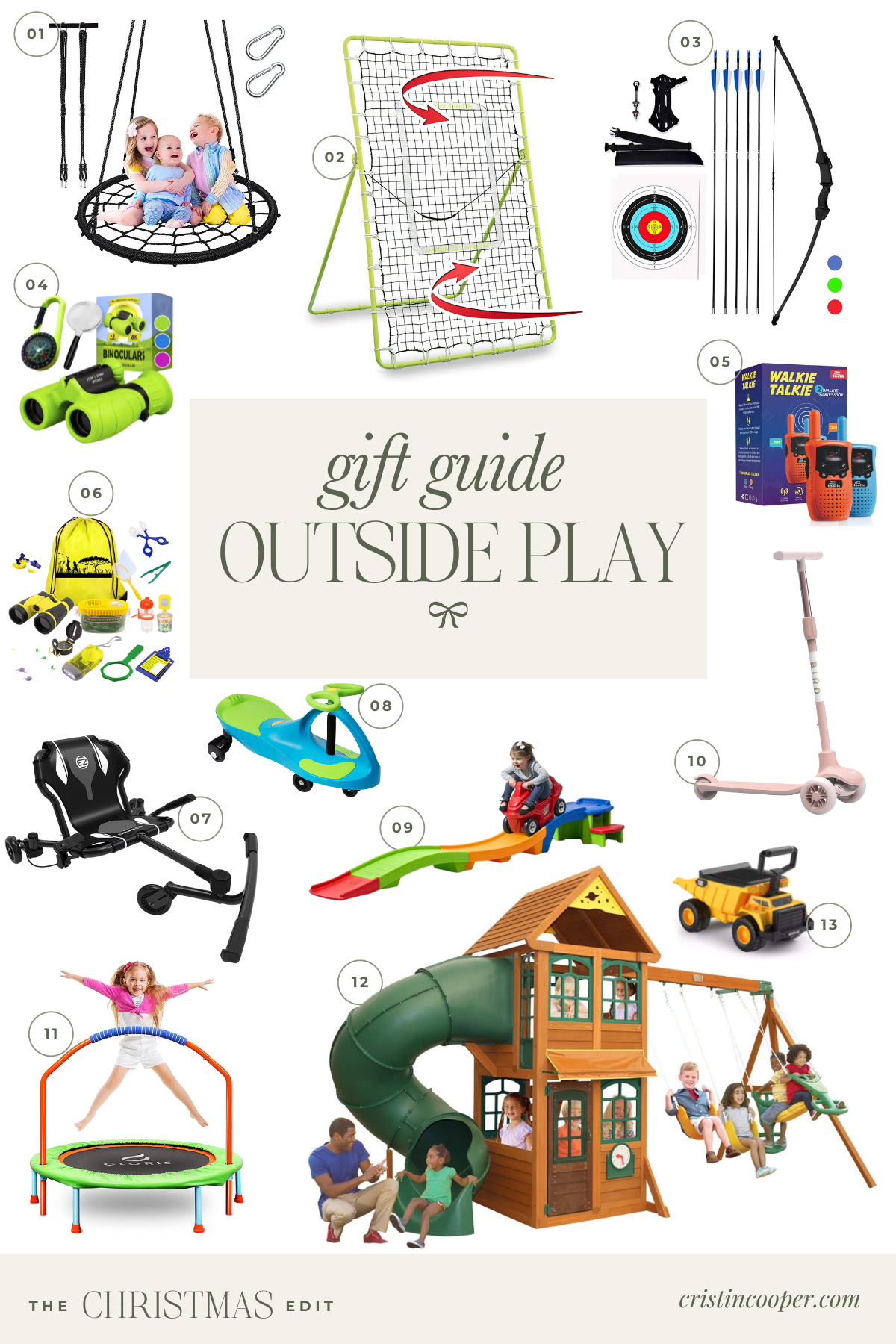 Outdoor and outside toys for kids
