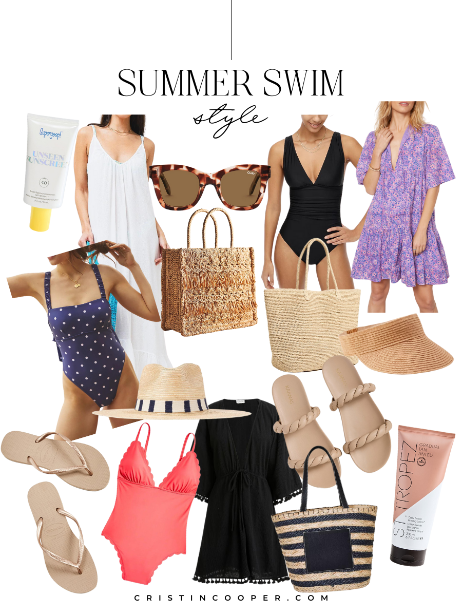 My Summer Swim Favorites - Cristin Cooper