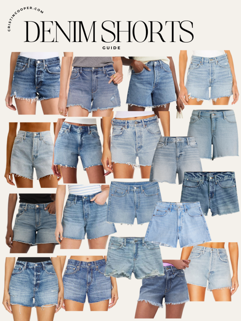 Denim Shorts Guide - Cristin Cooper